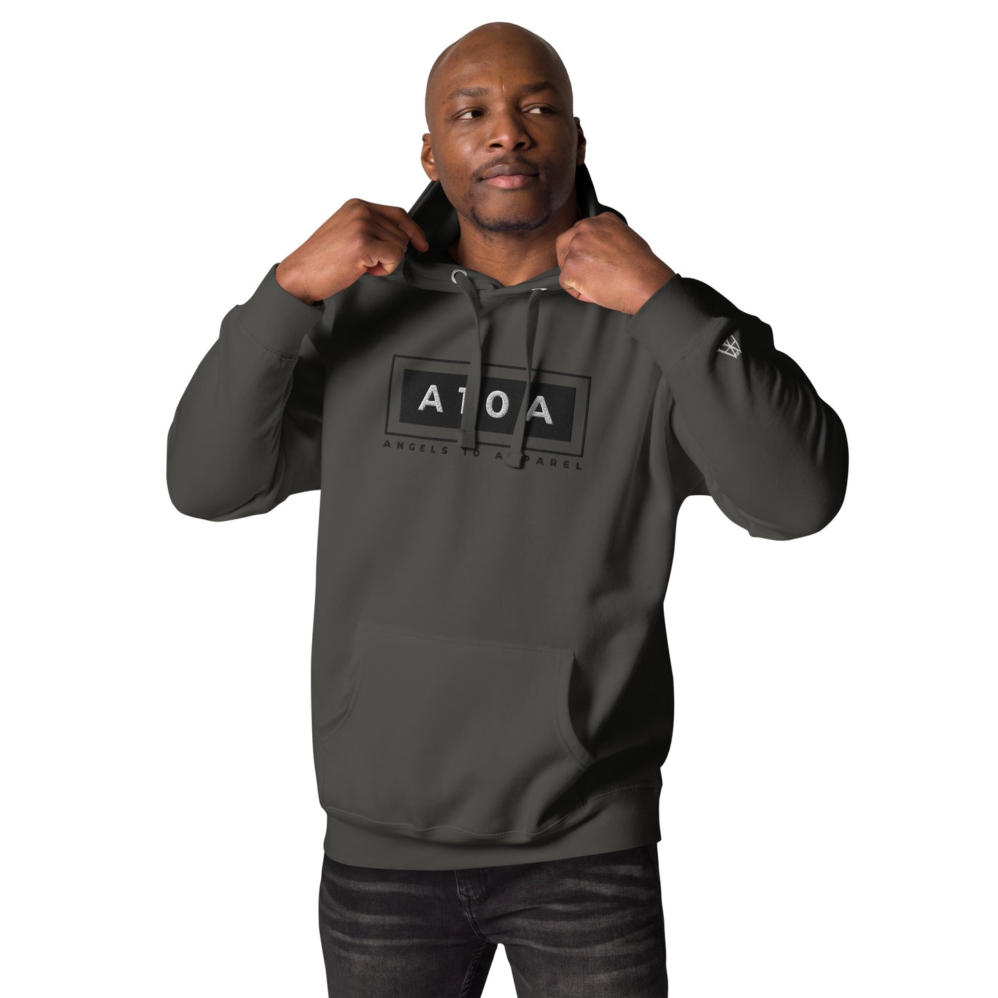 A10A Essentials - Faith-Based Hoodie for Men - Soft Cotton Blend, Warm 3-Panel Hood