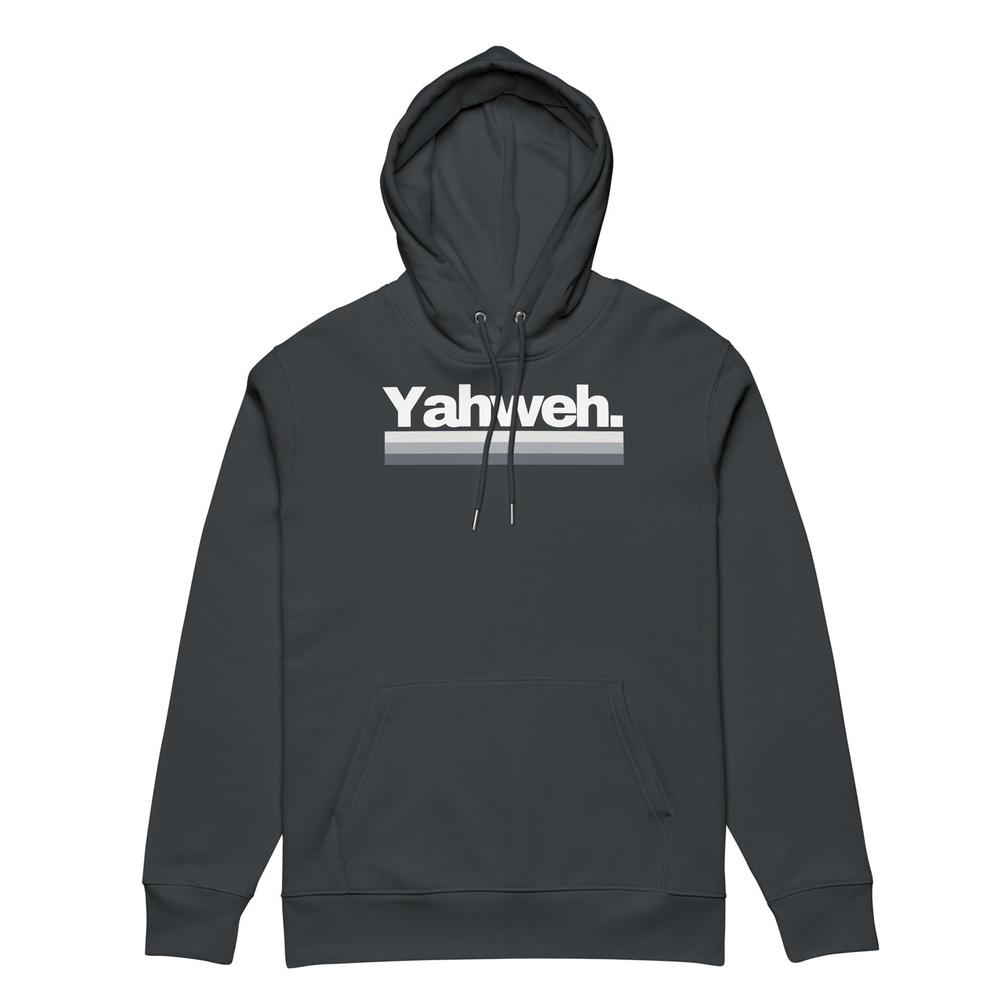 YHWH Oversized Unisex Hoodie featuring a trendy Yahweh design on the front, perfect for expressing your faith in style. This heavyweight cotton-blend hoodie is ideal for casual outings or cozy home lounging, embodying the essence of a modern, veteran-owned small business that supports faith and personal expression.
