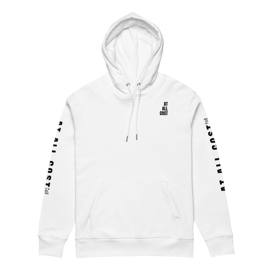 At All Cost Collection - Men's Premium Christian Biker Hoodie - Embrace Truth And Faith