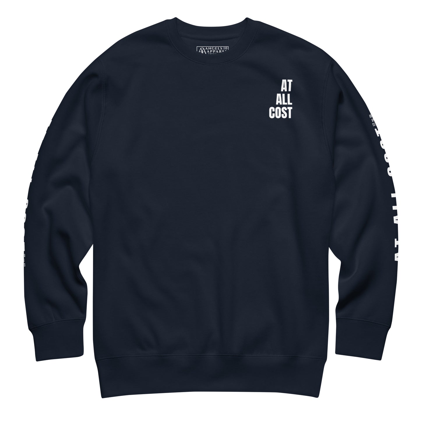 At All Cost Collection - Christian Biker Sweatshirt - Men's Premium Comfort & Style for Faith-Driven Riders