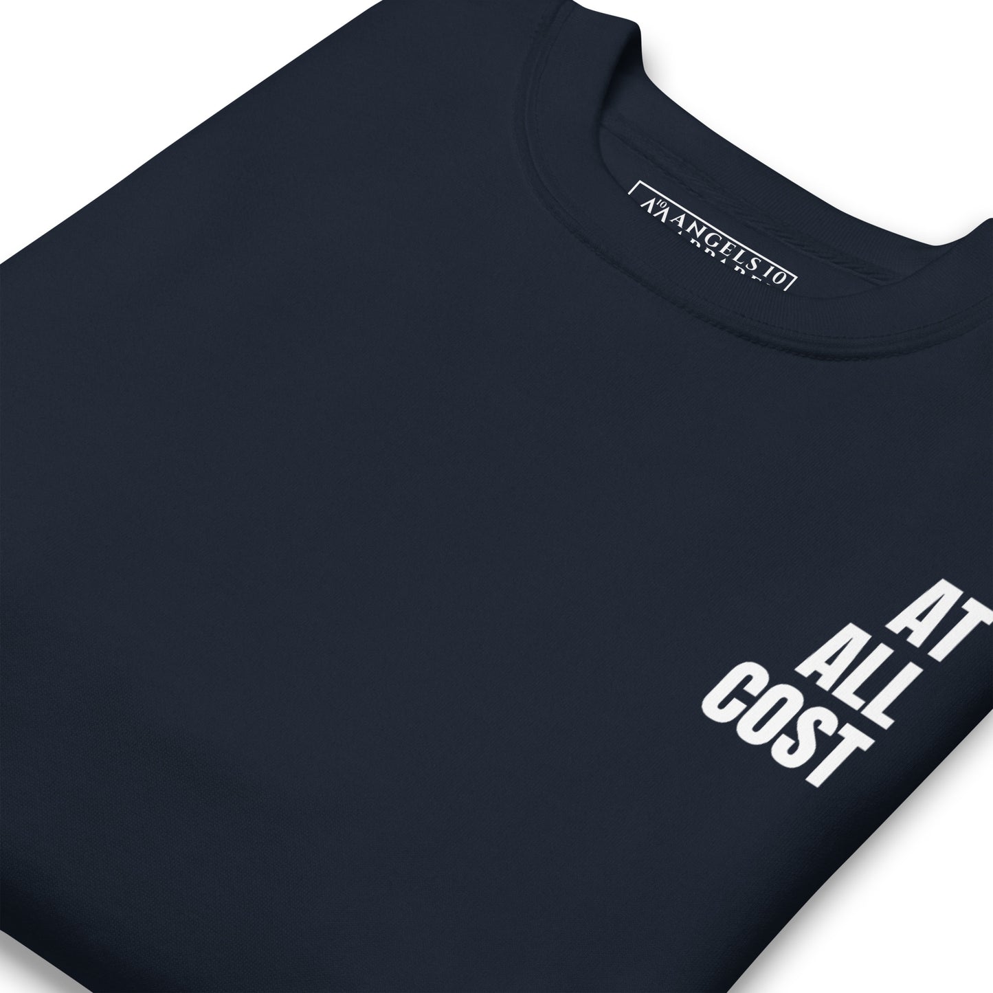 At All Cost Collection - Christian Biker Sweatshirt - Men's Premium Comfort & Style for Faith-Driven Riders