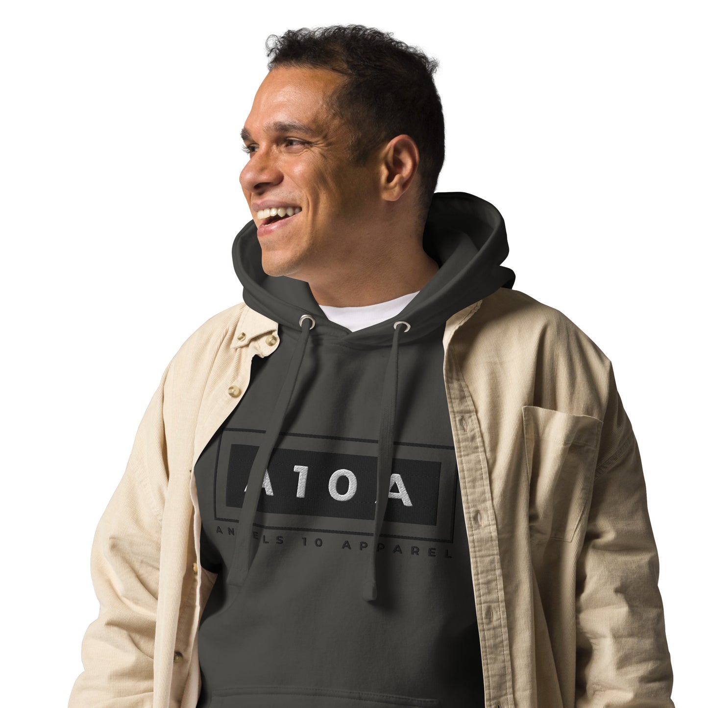 A10A Essentials - Faith-Based Hoodie for Men - Soft Cotton Blend, Warm 3-Panel Hood